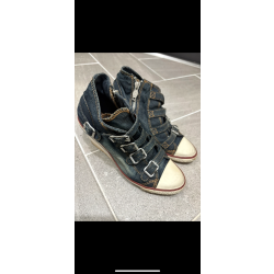 ash denim 웨지힐