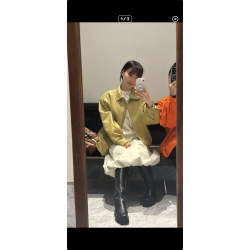 오버듀플레어 가죽자켓