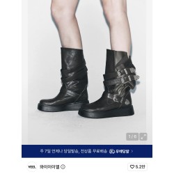 와이이이엘 웨스턴 버클 폴딩 부츠 250