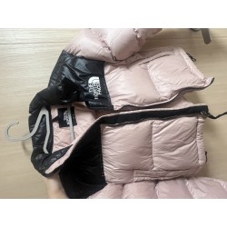 노스페이스 눕시 숏패딩 핑크 M / 2024 구매